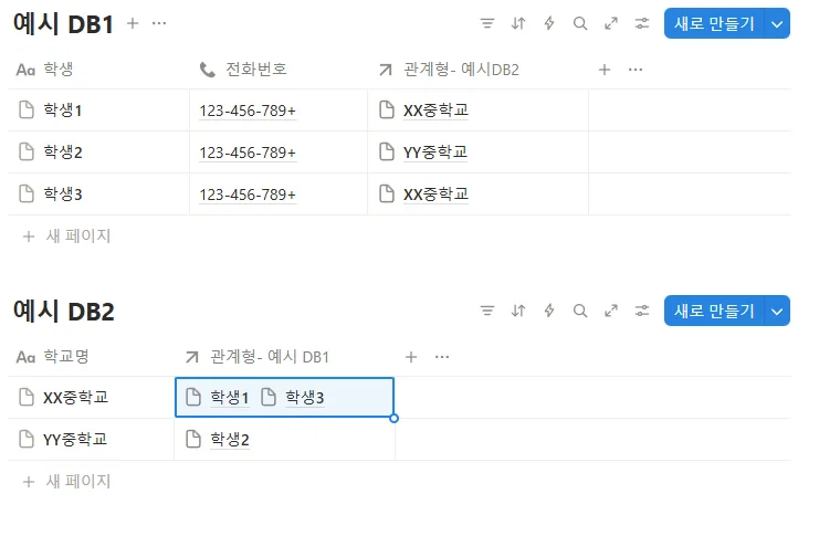 노션 페이지 공유 시 원치 않는 속성 노출